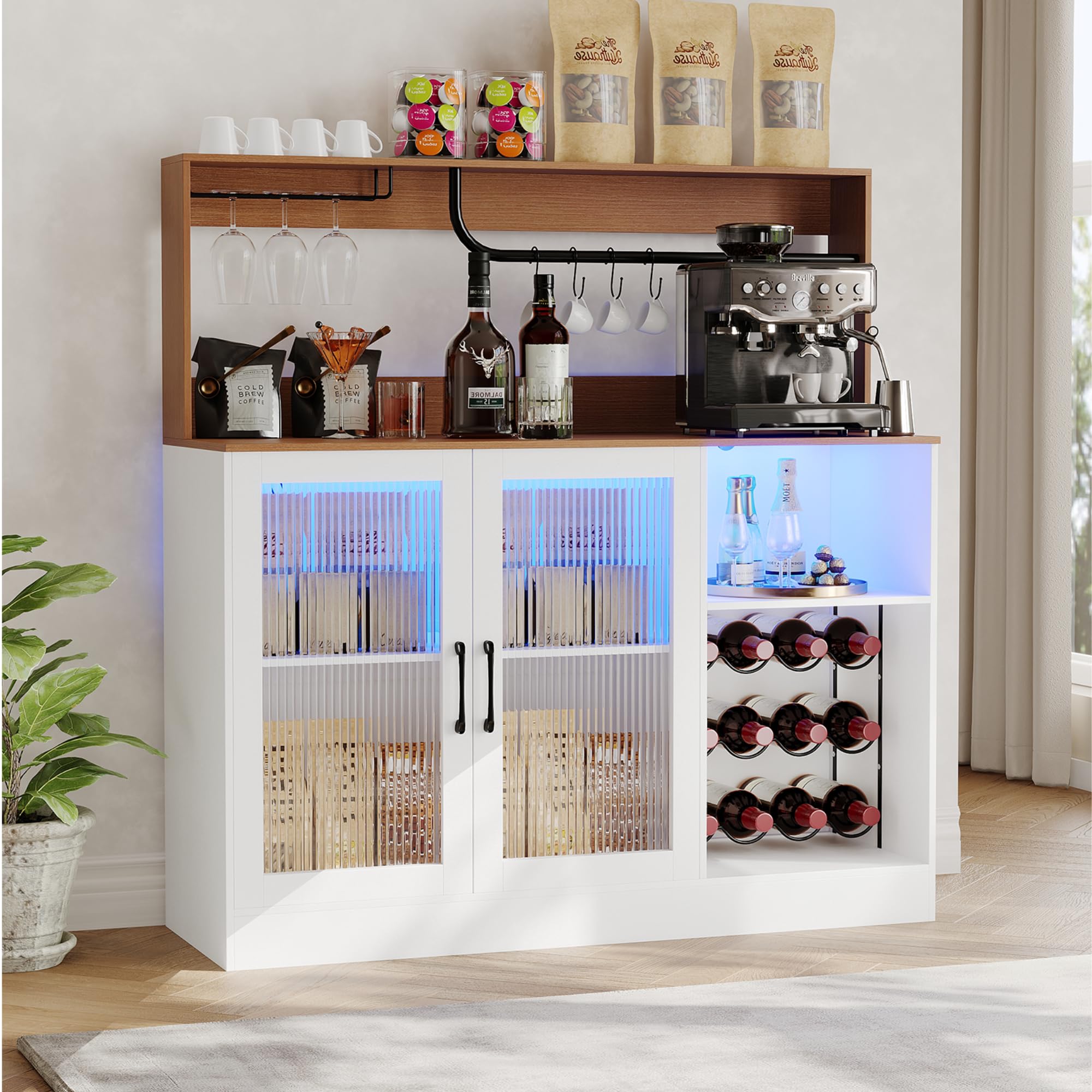 Home Bar Set - 2Pcs Iron Holder Set Elegant Decorative