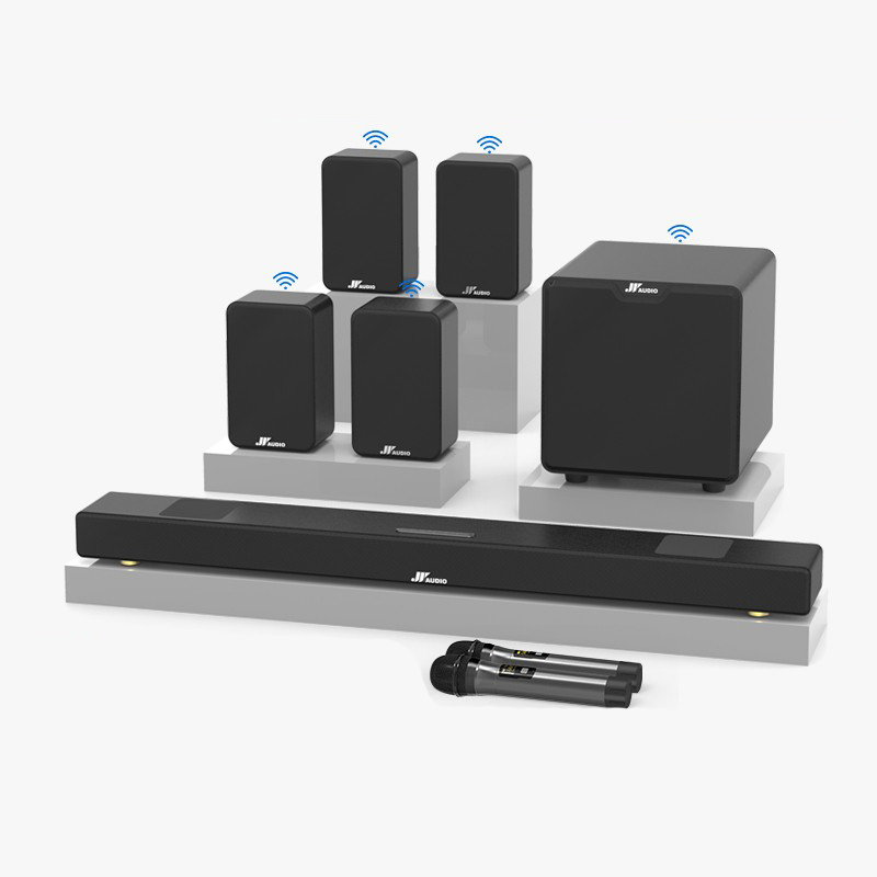 Home Bar And Theater - 7.1 Speaker System Home Theater Surround