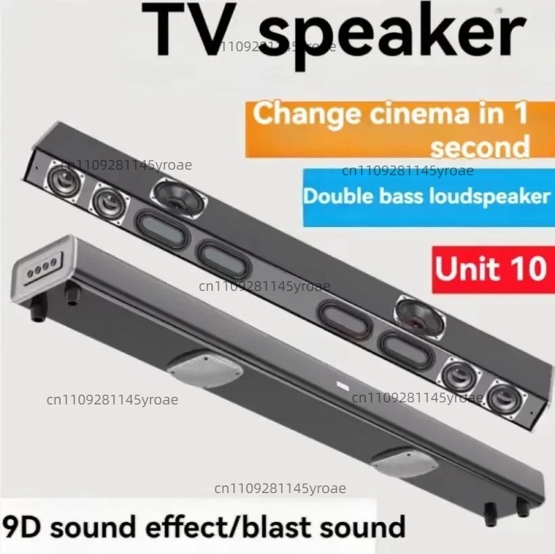 9D TV Stereo Bar Speaker, Home - Home Bar And Theater ulasan dan harga