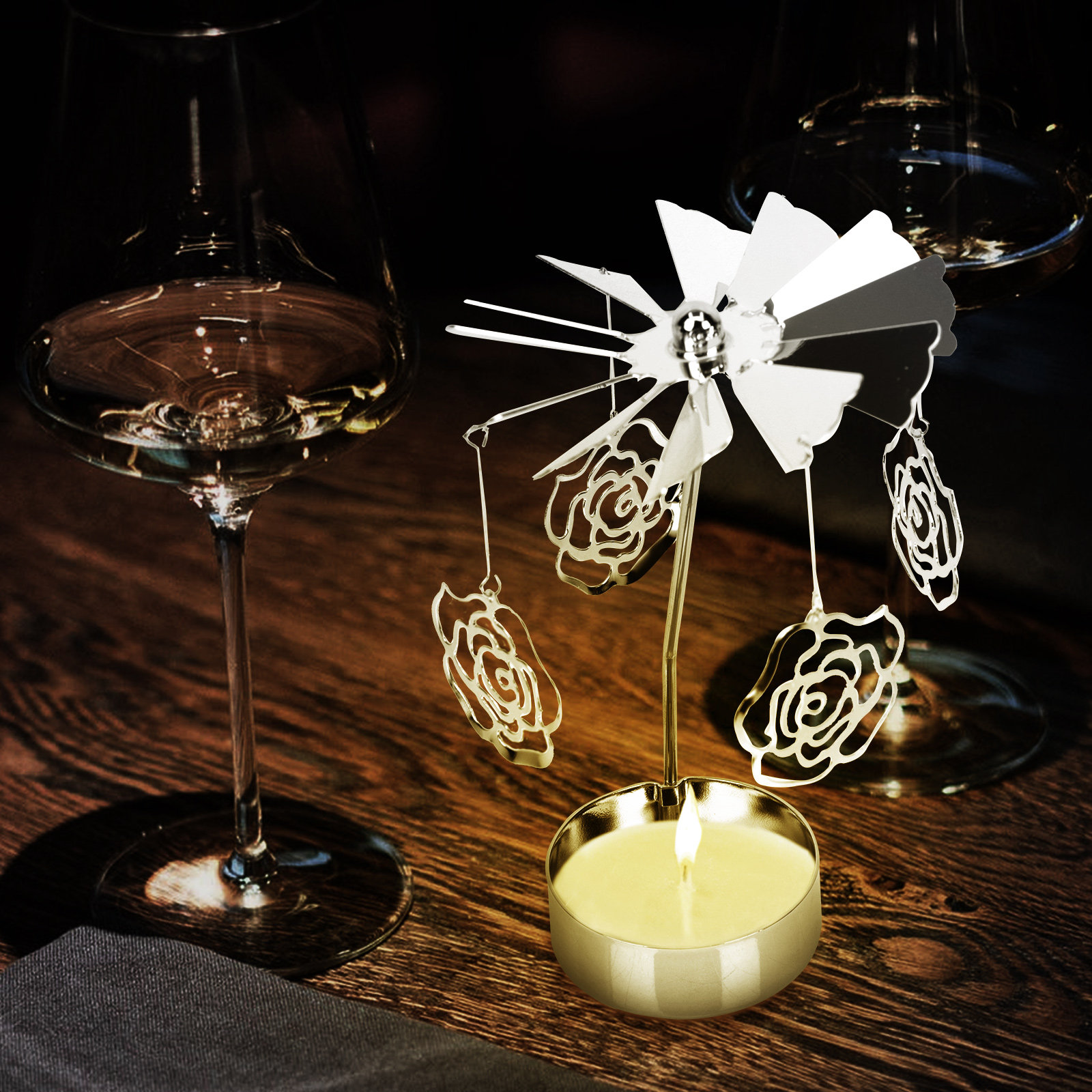 2Pcs Iron Holder Set Elegant D - Home Bar Set ulasan dan harga