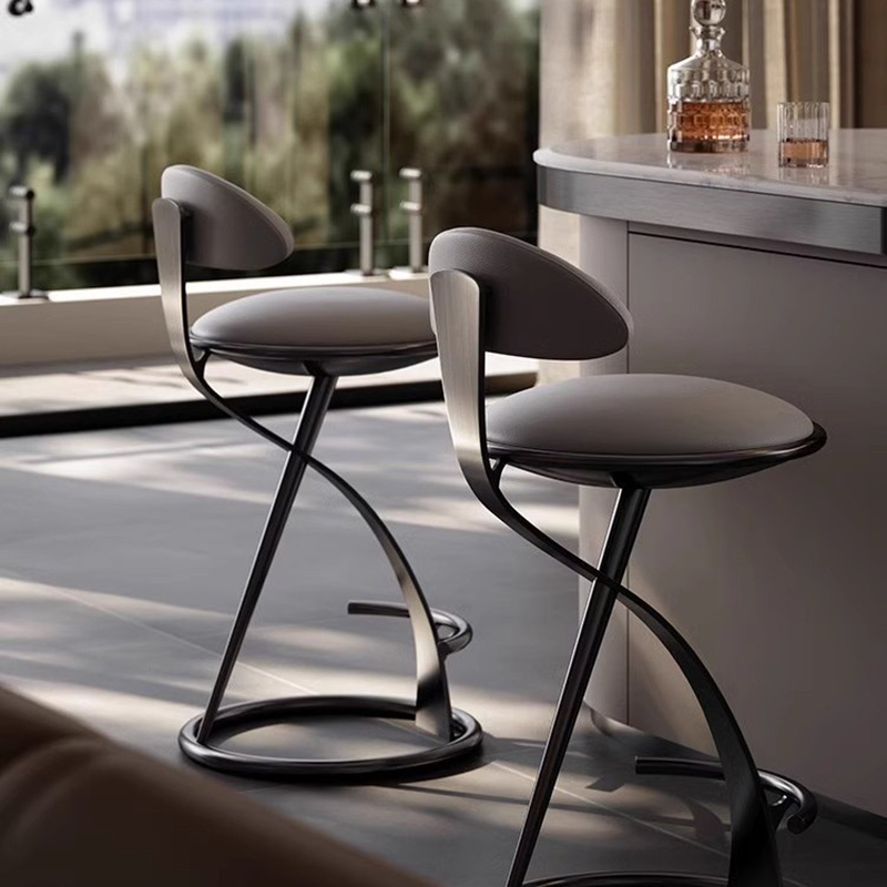 Luxury Modern Bar Stool with G - Home Bar Stools ulasan dan harga