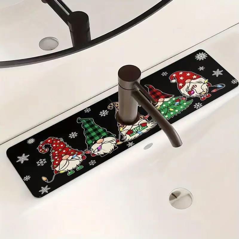 VIKAMA Cartoon Christmas Silic - Home Bar Sink ulasan dan harga
