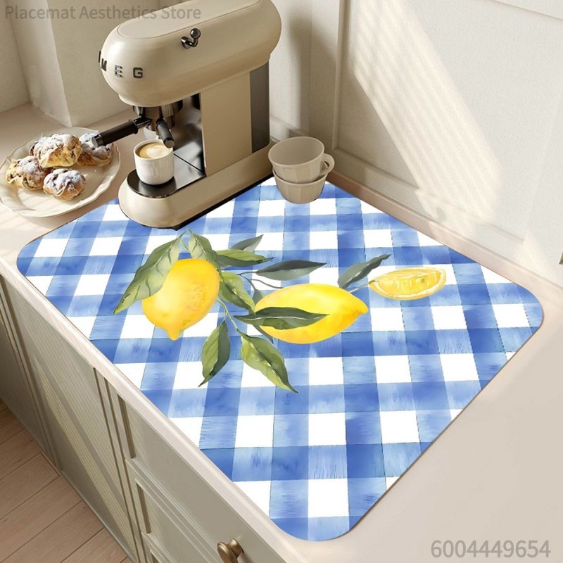 Rubber Dish Drying Mat for Kit - Home Bar Sink ulasan dan harga