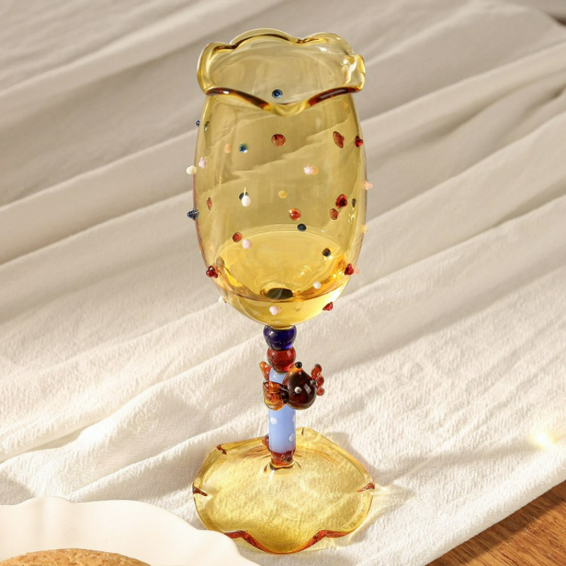 Handmade Dachshund Dog Wine Gl - Home Bar Set ulasan dan harga