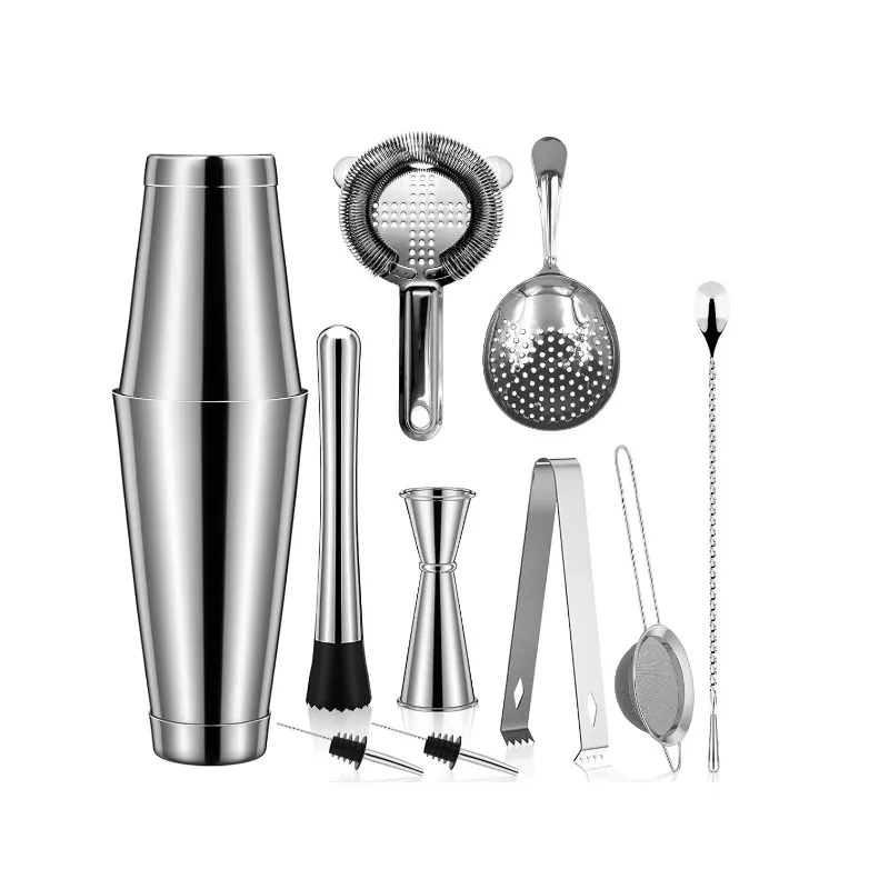 Customized 10-Piece Bartending - Boston Shaker Set ulasan dan harga