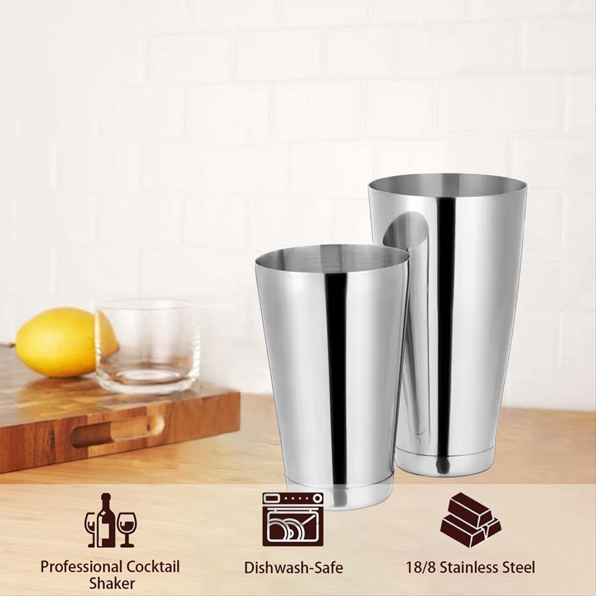 Boston Cocktail Shaker Set, 17 - Boston Shaker Set ulasan dan harga