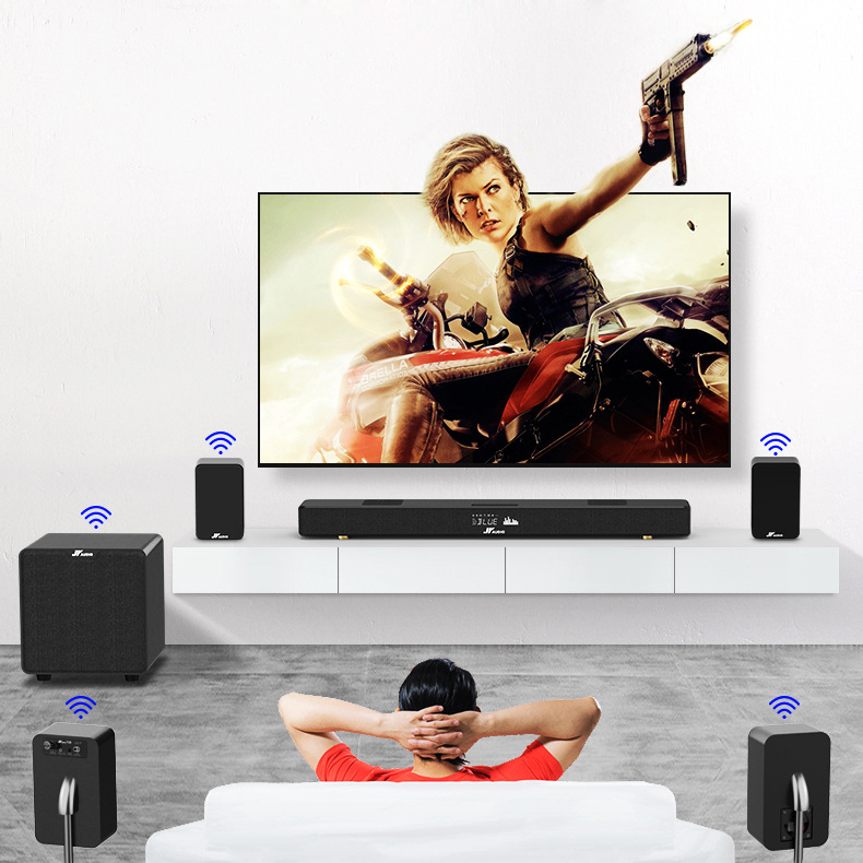 7.1 Speaker System Home Theate - Home Bar And Theater ulasan dan harga