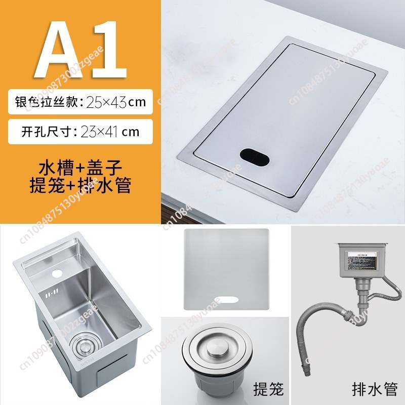 Stainless Steel Hidden Kitchen - Home Bar Sink ulasan dan harga