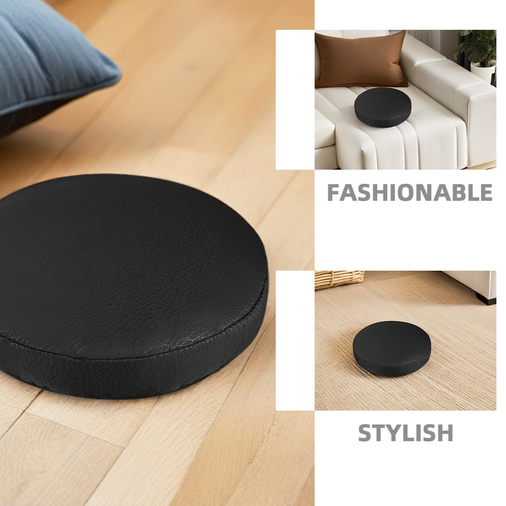 2Pcs Black Round Stool Covers  - Home Bar Stools ulasan dan harga