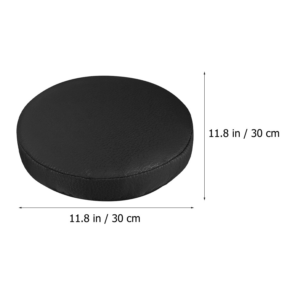 2Pcs Black Round Stool Covers  - Home Bar Stools ulasan dan harga