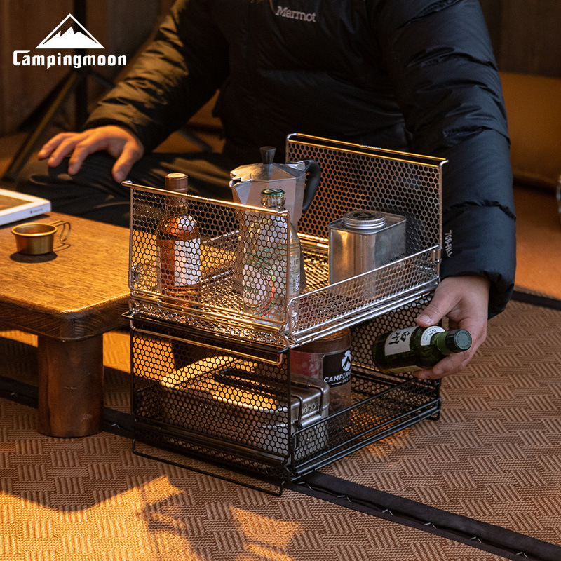 CAMPINGMOON CK-23SF Hexagonal  - Home Bar Shelves ulasan dan harga