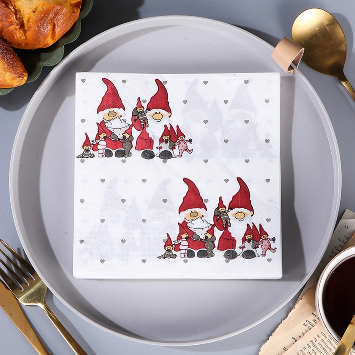 Christmas Disposable Paper Nap - Home Bargains ulasan dan harga