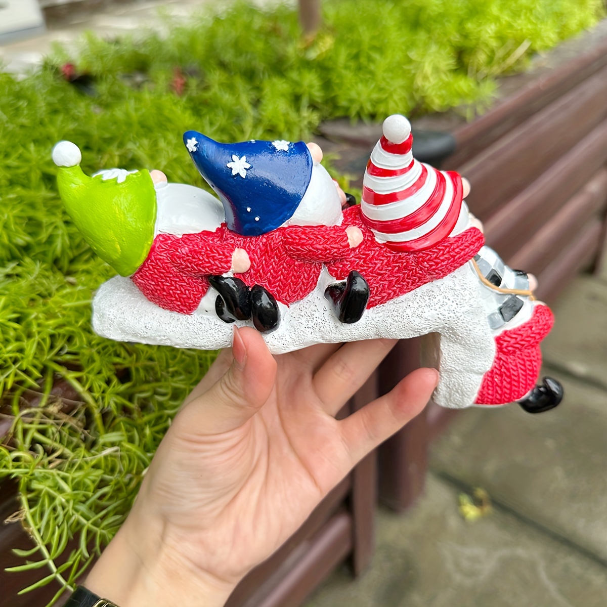 1pc Christmas Gnome Old Man Fa - Home Bargains ulasan dan harga