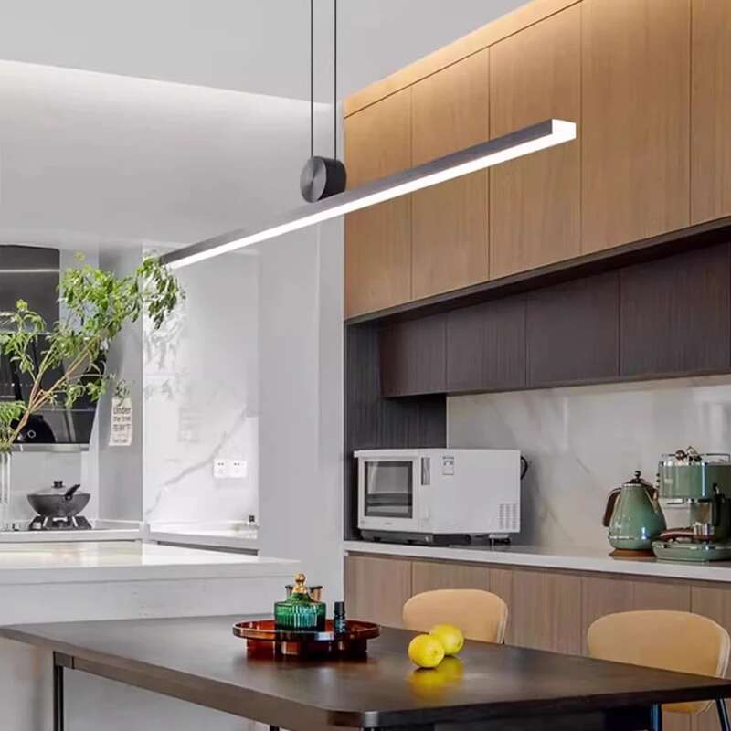 Black Led Long Pendant Lights  - Home Bar Word ulasan dan harga