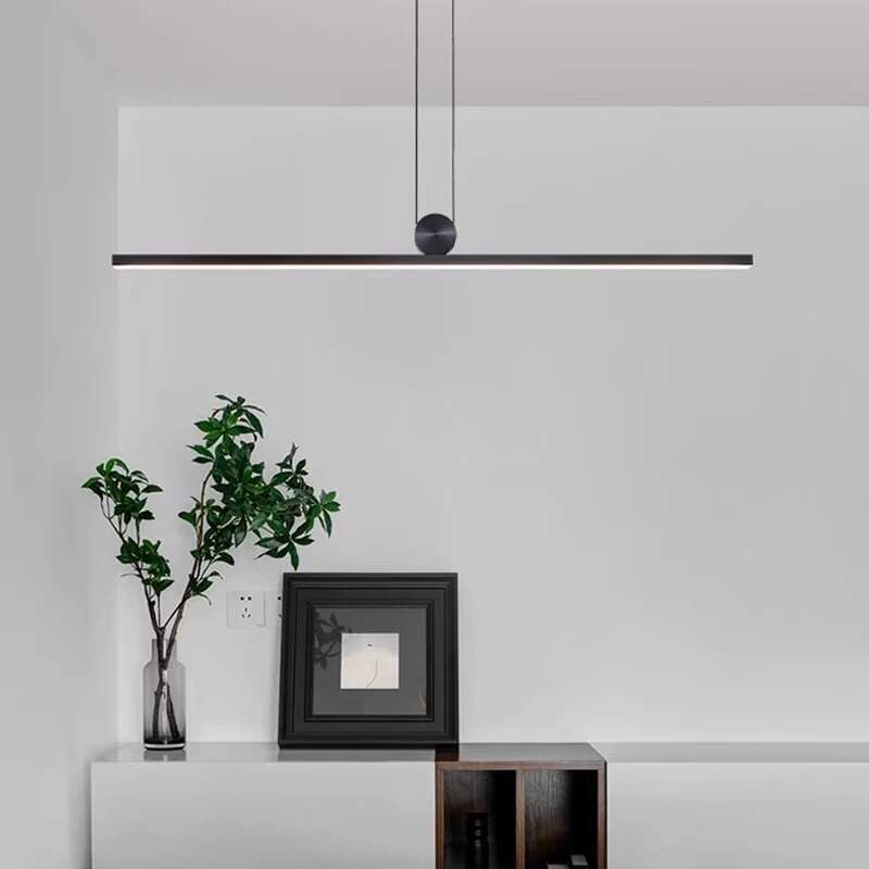 Black Led Long Pendant Lights  - Home Bar Word ulasan dan harga
