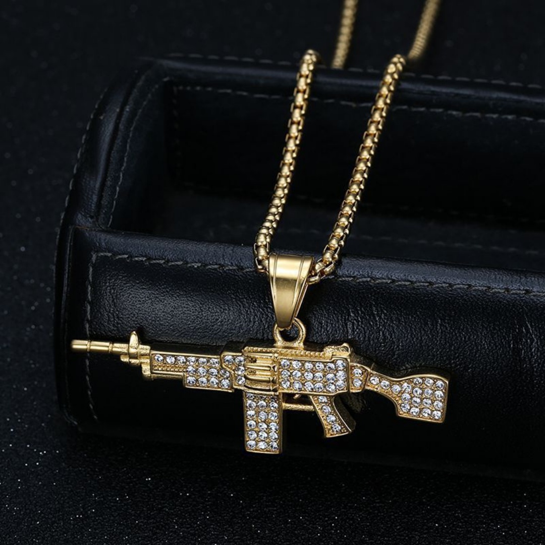 Hiphop Pistol/Assault Rifle/Ma - Bar Cart Gold ulasan dan harga