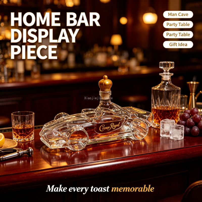 Race Car Shaped Glass Liquor D - Home Bargains ulasan dan harga