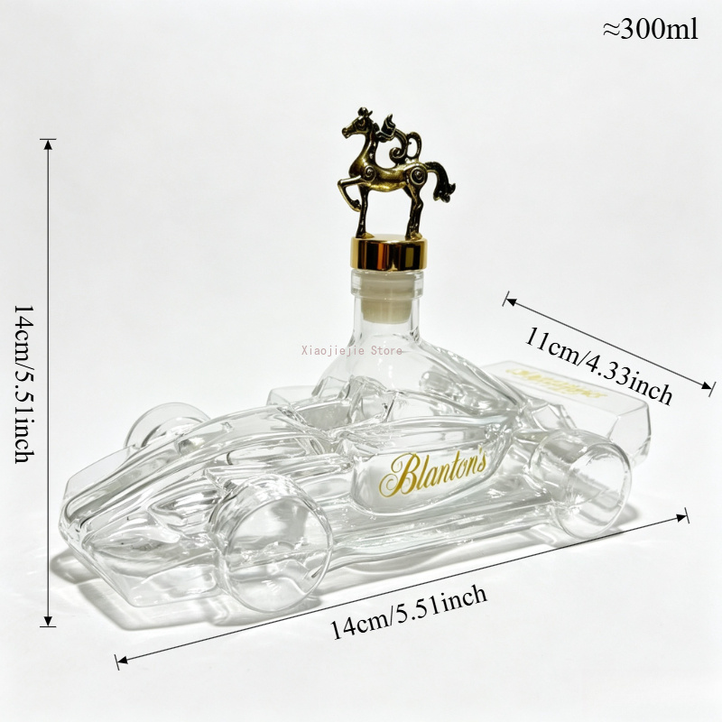 Race Car Shaped Glass Liquor D - Home Bargains ulasan dan harga