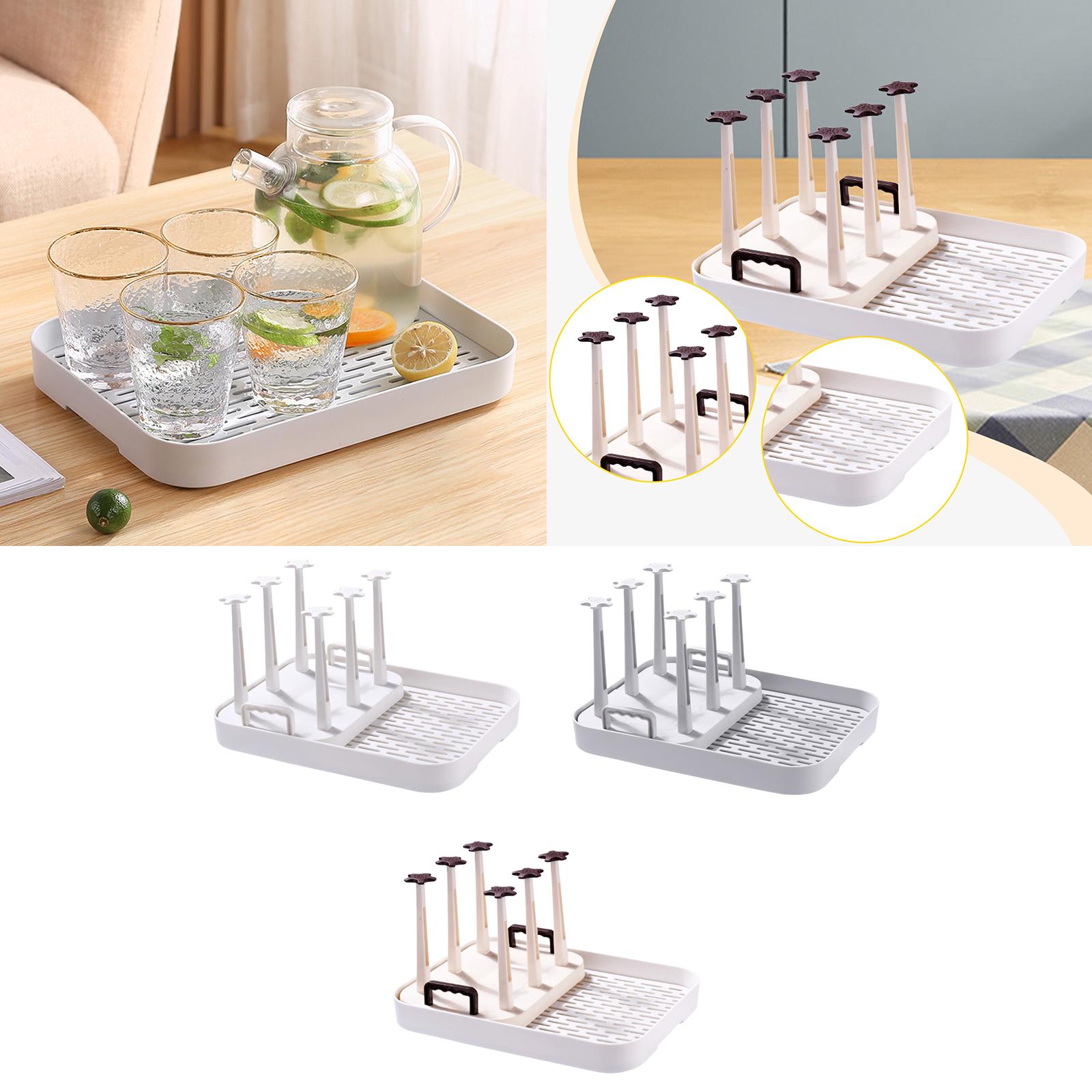 Cups Drying Rack Drain Tray Ca - Home Bar Sink ulasan dan harga